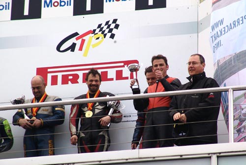 Marcel Maasman podium